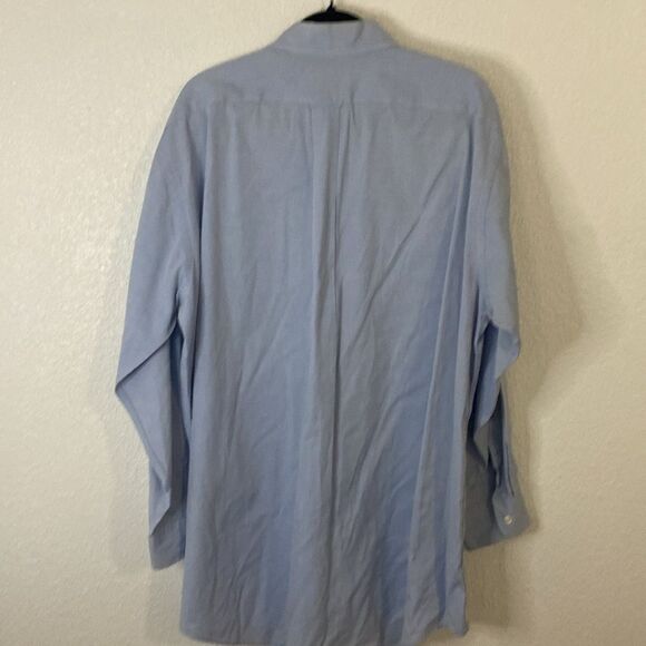John Ashford- Light blue button up dress shirt- Size 17.5 34 - Picture 6 of 6